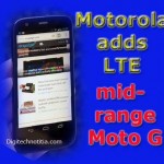 Motorola Moto G handset