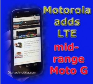 Motorola Moto G handset