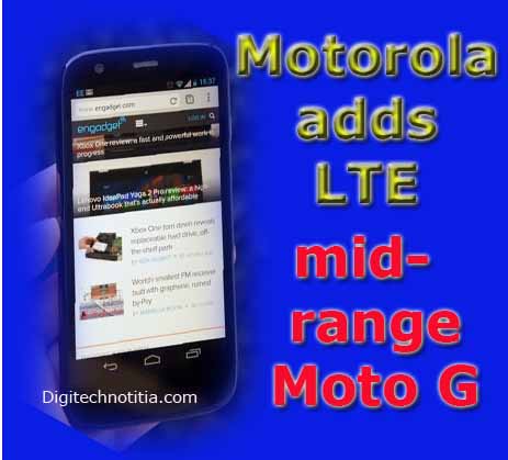 Motorola Moto G handset